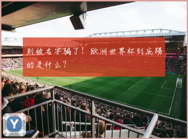 别被名字骗了！欧洲世界杯到底踢的是什么？